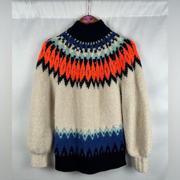 Pilcro X Anthropologie Ivory Turtleneck Sweater - Picture 3 of 6